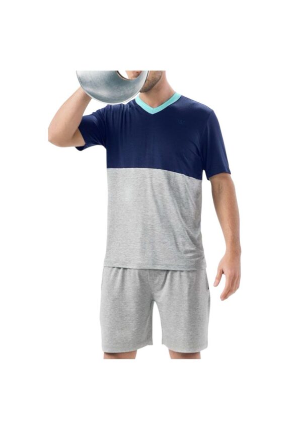 Pijamas de short para caballero - Imagen 2