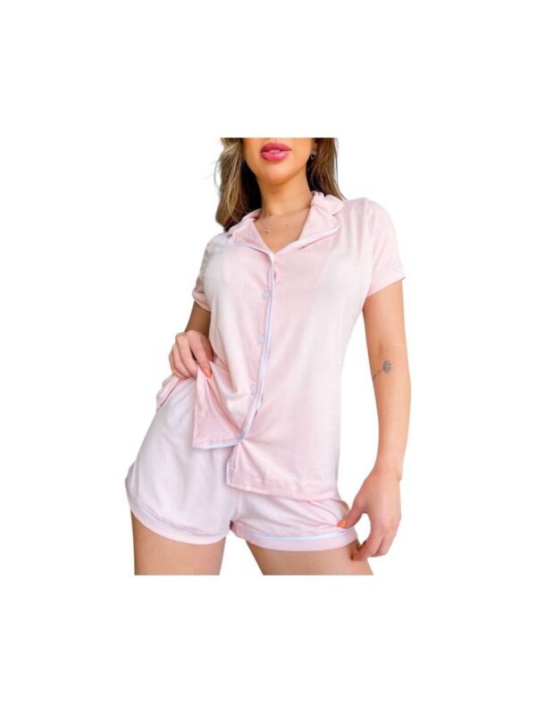 Pijamas de botones para mujer - Imagen 4
